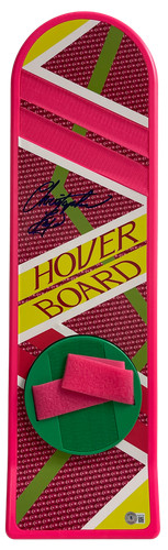 Christopher lloyd signed back - signed,