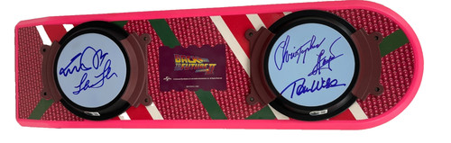Back the future cast - cast, signed